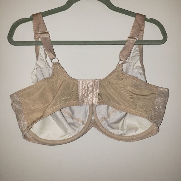 MODERN MOMENTS NUDE LACE DEMI BRA SIZE 44DDD - Picture 5 of 6